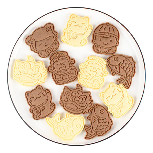Molde Para Galletas, Magdalenas Con Chispas De Chocolate, Gl