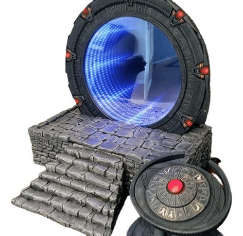 .. Resina Coleccionable Stargate Glow Time Tunnel 2024