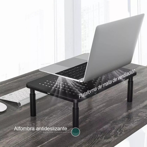 Soporte Para Monitor Pc Regulable En Altura, Base De Monitor