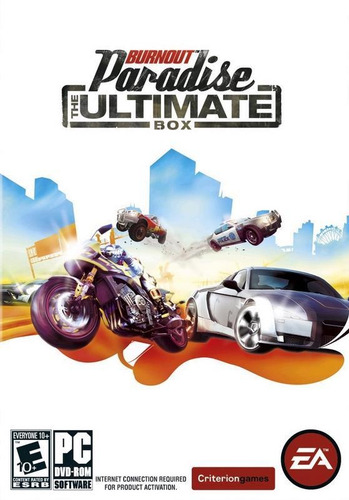 Jogo Pc Burnout Paradise The Ultimate Box Original Dvd