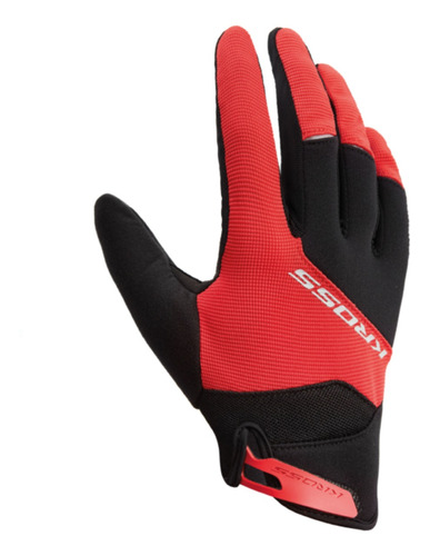 Guantes Kross Rocker Enduro Negro/rojo Md