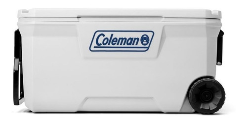 Hielera Marina Blanca 100 Qt Coleman® Llanta Y Asa Transport