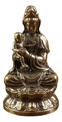 Estatua De Avalokitesvara, Figura De La De Sosteniendo A Un