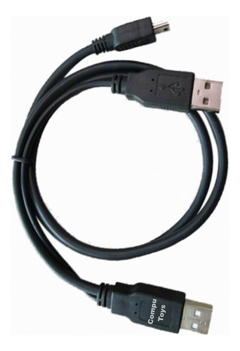 Zcdp03 Cable Y Mini Usb 5 Pin A 2 Usb Macho 70cm Computoys