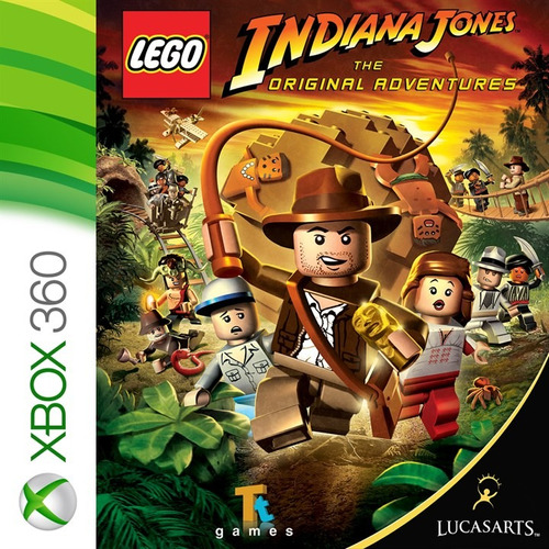 Lego Indiana Jones The Original Adventures Original Xbox 360