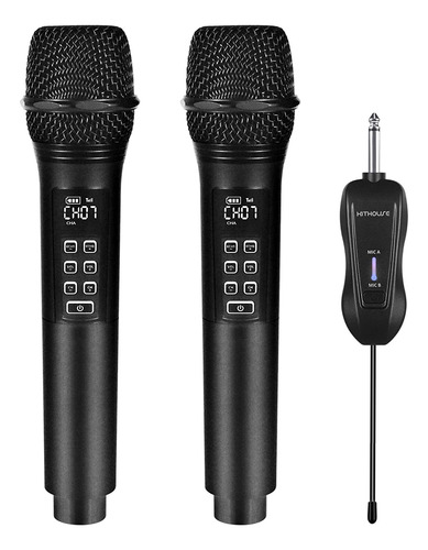 Micrófono Inalámbrico Recargable Kithouse K28 Karaoke Cor...