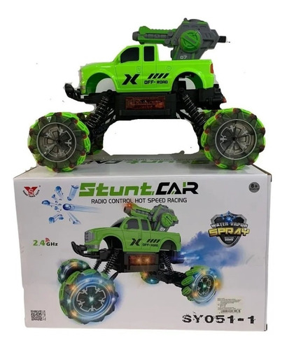 Carro De Carreras Robot Transformers Recargable Stunt Car