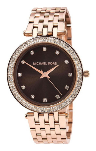 Reloj Michael Kors Classic Mk3217 De Acero Inox. Para Dama