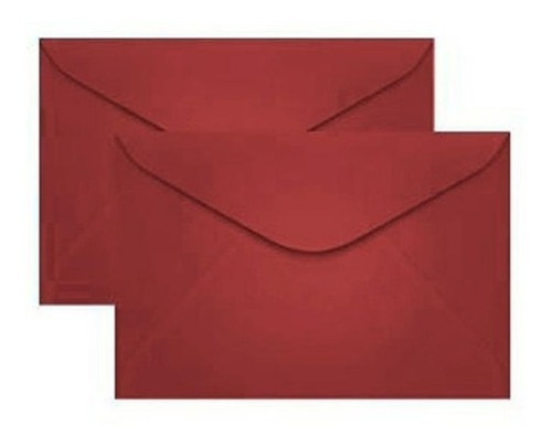 Envelope Visita Color Plus Vinho C/100 72x108mm Scrity