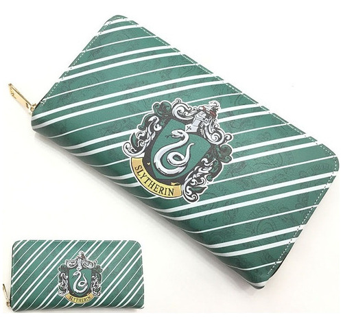 Billetera Monedero Harry Potter Slytherin Grande