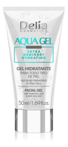 Gel Hidratante Con Ácido Hialurónico Delia