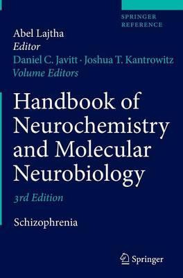 Libro Handbook Of Neurochemistry And Molecular Neurobiolo...