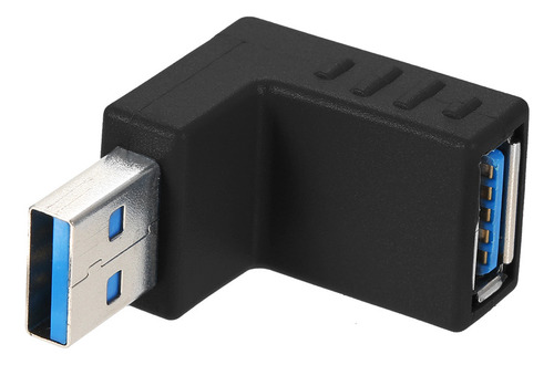 Adaptador Usb 3.0 De Ángulo Recto: Conector Macho A Hembra D