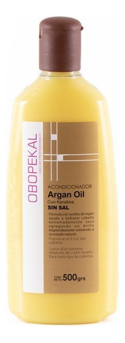 Shampoo & Acondicionador Obopekal Argán + Crema + Aceite