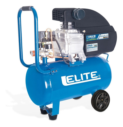 Compresor De 2.5 Hp 25 Litros 125 Psi Elite Ca6256