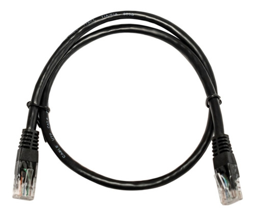 Cable Amp Netconnect Cat5e 0.6mts Negro 1859244-2