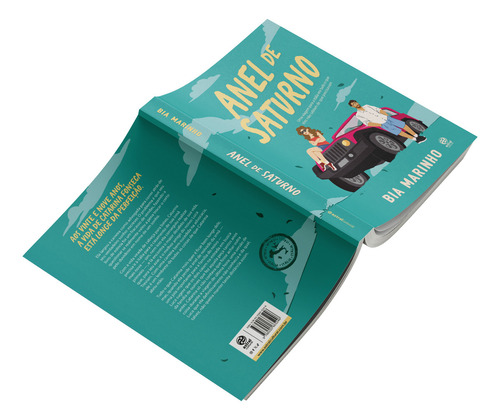 Anel De Saturno: Uma Viagem Para A Itália Era Tudo O Que Eles Não Sabiam De Que Precisavam, De Marinho Bia., Vol. 1. Editorial Astral Cultural, Capa Mole, Edição 1 Em Português, 2024