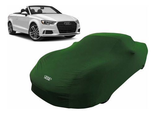 Capa Automotiva Audi A3 Cabriolet Tecido Helanca Cor Verde