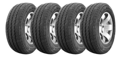Kit 4 Pneus Delinte Aro 16c 195/75r16c Dv2 8 Lonas 107/105r