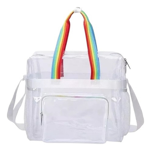 Bolsas De Sombro Femeninas De Pvc Transparente De Gran Capa