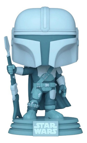 Figura de acción The Mandalorian hologram Glow in the dark 60654 de Funko Pop!