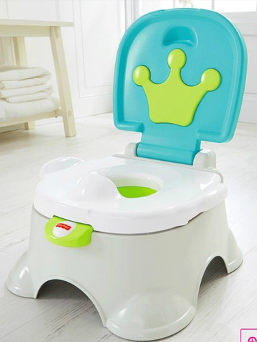 Bacin Royal  Aprende Conmigo Verde Fisher Price. 