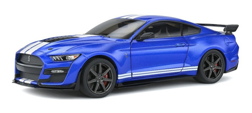 Ford Mustang Shelby Gt500 Azul Auto Escala 1:18 