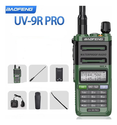 Baofeng-wt Uv98 Pro, Teclado Impermeable Ip68, Radio Fm Led