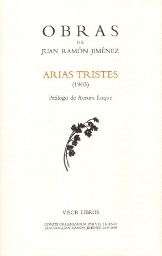 Libro O C Juan Ramón Jimenez Arias Tristes De Jimenez Juan R