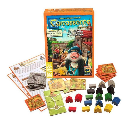 Imagen 2 de 3 de Carcassonne La Abadía Y El Alcalde - Expansión 2a Edición