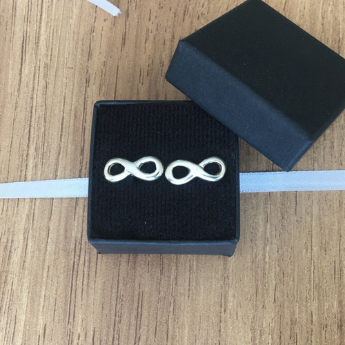 Imagen 7 de 9 de Broquel De Plata .925 Infinito Agálea Joyería