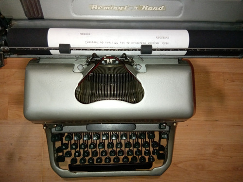 Maquina De Escribir Remington Rand, Antigua Usada (Usado)