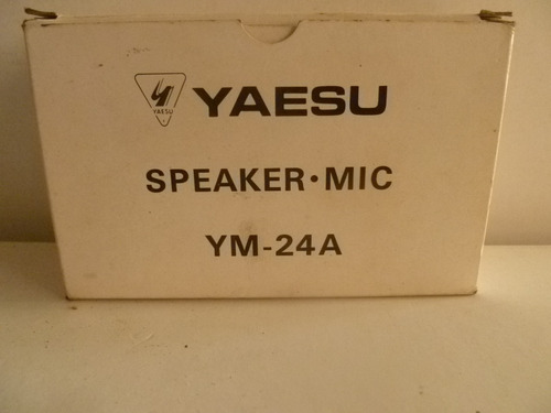 Micrófono Altavoz De Condensador Yaesu Ym-24a