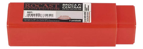 Broca De Centro Din 333a - 3/32'' X 1/4'' (9,0008) - Rocast