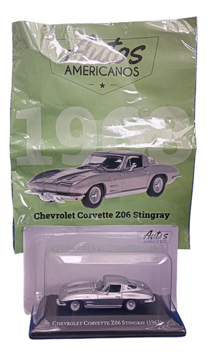 Autos Americanos 1/43 Chevrolet Corvette Z06 Stingray 1963 Gris