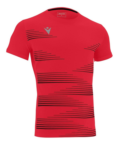 Remera Macron De Running Para Caballero. Modelo Ivan