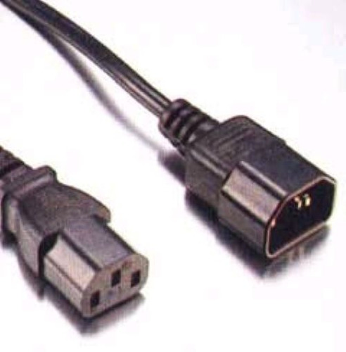 Imagen 1 de 1 de Puntotecno - Cable De Poder C13 C14 - Extensión De 1,5 Mts