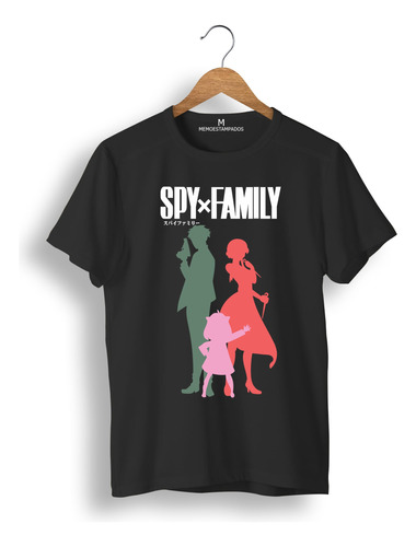 Remera: Spy X Family Silueta  Memoestampados