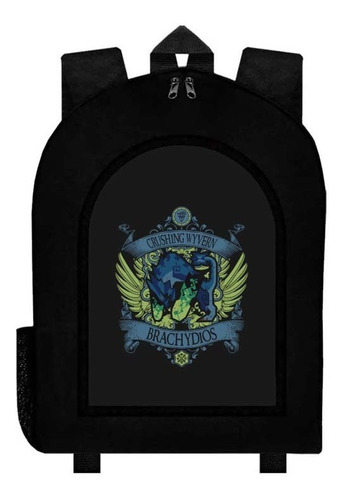 Mochila Negra Monster Hunter Rise A571