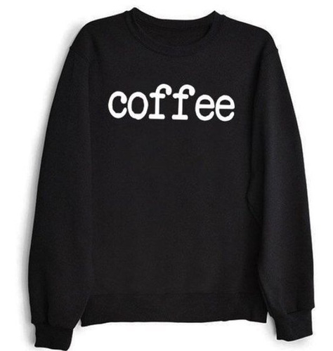 Sudadera Comoda Clasica Logo Amantes Del Cafe, Coffee