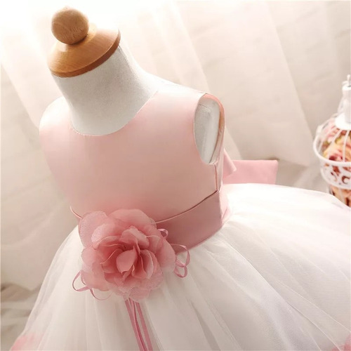 Vestido De Niña Fiesta Cumpleaños Elegante Bautizo Pajesita Vestido De Niña Fiesta Cumpleaños Elegante Bautizo Pajesita