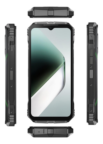Celular Doogee S Cyber Pro, 4g Arg 512 Gb Rom Y 12 Ram Negro Con Verde