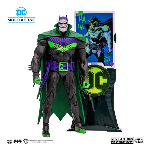 Mcfarlane Toys Batman White Knight Jokerized (gold Label) (Usado)