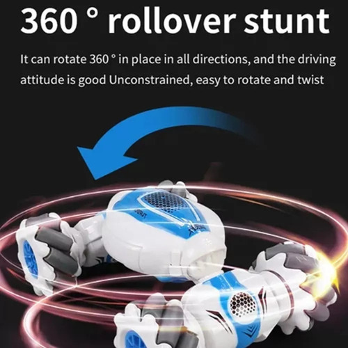 Carrito Con Sensor Acrobático Manual Lazhu Stunt Rc Car