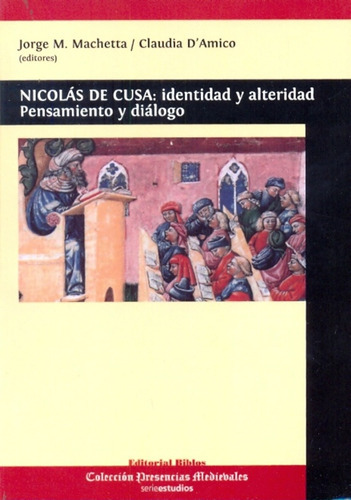 Nicolas De Cusa, De Jorge M. Machetta / Claudia D'amico. Editorial Biblos, Tapa Blanda En Español