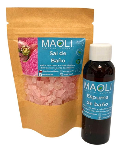 Pack De Baño Total Relax Maoli