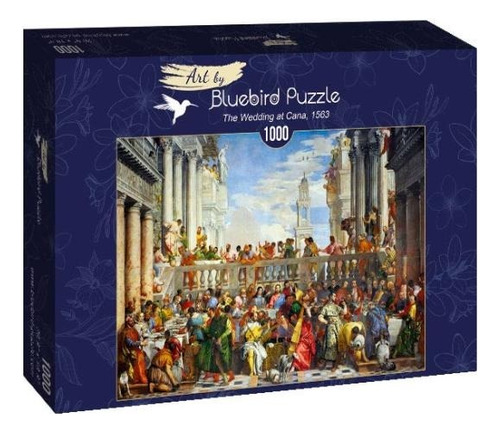 Bluebird Puzzle 1000 Pzs - Veronese - The Wedding At Cana