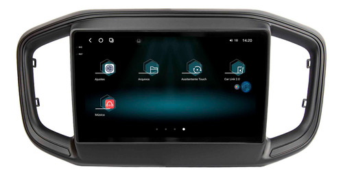 Multimídia Aikon Fóton G3 Strada 2021 A 2024 12+256gb 2k 9p