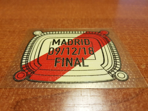 Parche Final Madrid River Boca