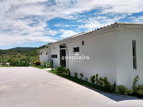Chácara Com 4 Dormitórios À Venda, 7mil M²- Ubatiba - Maricá/rj - Ch0069